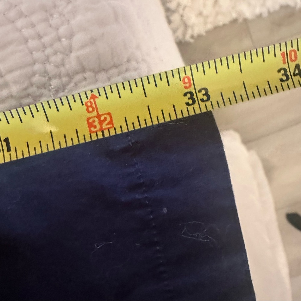 XCVI Navy Blue gathered and flared Pants - Picture 11 of 12